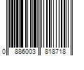 Barcode Image for UPC code 0886003818718