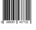 Barcode Image for UPC code 0886061437722