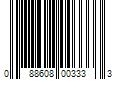 Barcode Image for UPC code 088608003333