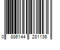 Barcode Image for UPC code 0886144281136