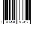 Barcode Image for UPC code 0886144384417