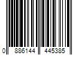 Barcode Image for UPC code 0886144445385