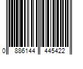 Barcode Image for UPC code 0886144445422