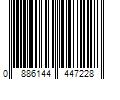 Barcode Image for UPC code 0886144447228