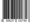 Barcode Image for UPC code 0886237020758