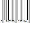 Barcode Image for UPC code 0886275235114