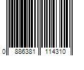 Barcode Image for UPC code 0886381114310