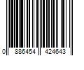 Barcode Image for UPC code 0886454424643