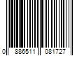 Barcode Image for UPC code 0886511081727