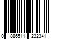 Barcode Image for UPC code 0886511232341