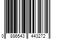 Barcode Image for UPC code 0886543443272