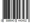 Barcode Image for UPC code 0886543443432