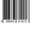 Barcode Image for UPC code 0886543814218