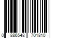 Barcode Image for UPC code 0886548701810