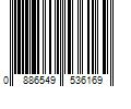 Barcode Image for UPC code 0886549536169