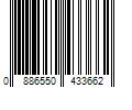 Barcode Image for UPC code 0886550433662. Product Name: 