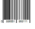 Barcode Image for UPC code 0886551868111