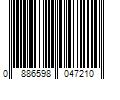 Barcode Image for UPC code 0886598047210