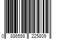 Barcode Image for UPC code 0886598225809