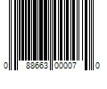 Barcode Image for UPC code 088663000070