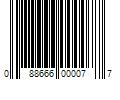 Barcode Image for UPC code 088666000077