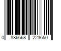 Barcode Image for UPC code 0886668223650