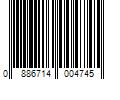 Barcode Image for UPC code 0886714004745