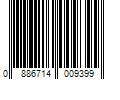 Barcode Image for UPC code 0886714009399