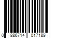 Barcode Image for UPC code 0886714017189