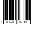 Barcode Image for UPC code 0886780027495