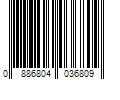 Barcode Image for UPC code 0886804036809