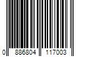 Barcode Image for UPC code 0886804117003