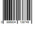 Barcode Image for UPC code 0886804138749