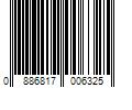 Barcode Image for UPC code 0886817006325