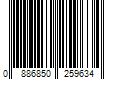 Barcode Image for UPC code 0886850259634