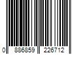 Barcode Image for UPC code 0886859226712