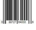 Barcode Image for UPC code 088727640006