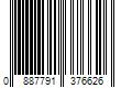 Barcode Image for UPC code 0887791376626. Product Name: Nike Adult Adjustable Baseball/Softball Belt 3.0, Men's, Black/White