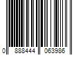 Barcode Image for UPC code 0888444063986