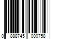 Barcode Image for UPC code 0888745000758