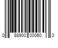 Barcode Image for UPC code 088900000603