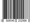 Barcode Image for UPC code 0889048202986