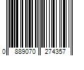 Barcode Image for UPC code 0889070274357