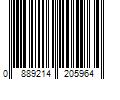 Barcode Image for UPC code 0889214205964