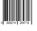 Barcode Image for UPC code 0889214264718