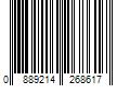 Barcode Image for UPC code 0889214268617. Product Name: Tom Ford FT5760-B 001 Women s Shiny Black Plastic Eyeglasses