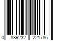 Barcode Image for UPC code 0889232221786