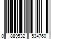 Barcode Image for UPC code 0889532534760