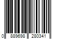 Barcode Image for UPC code 0889698280341