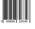 Barcode Image for UPC code 0889698326346